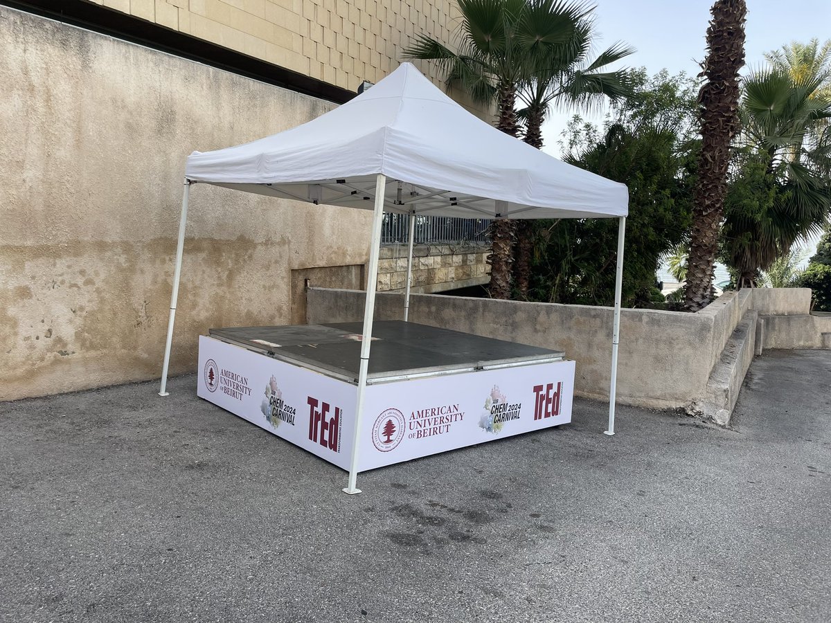 In less than 72 hours, the biggest STEM event in Lebanon & the region: the 2024 AUB ChemCarnival @AUB_Lebanon... 
Setup on the way…
#TrEd
#ChemCarnival
#STEM
#EmpoweringStudents
#TransformativeEducation