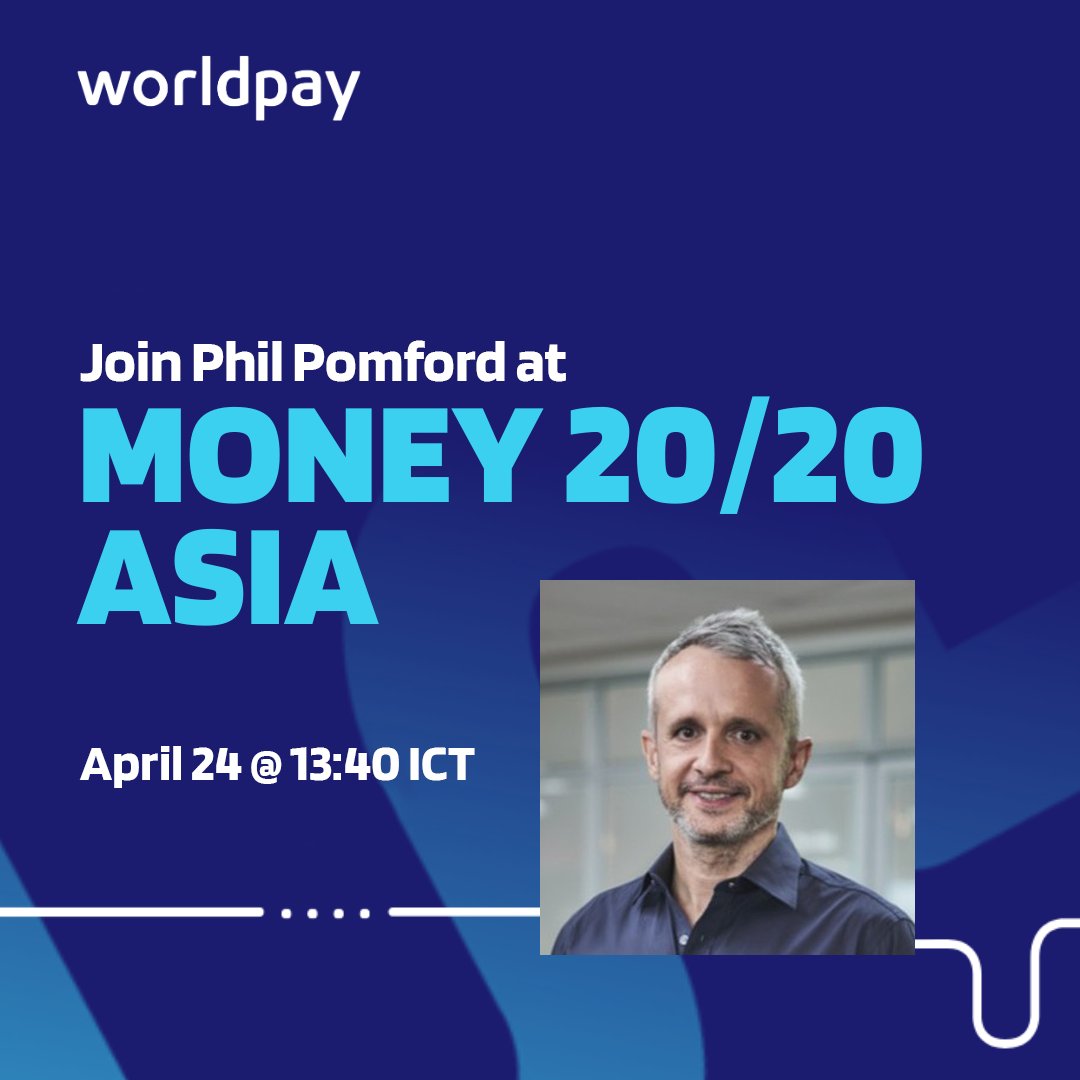 Join Worldpay's Phil Pomford for a global exploration of payment trends at #Money2020Asia! Discover Asia's QR revolution, Europe's open banking wave, and America's card dominance in a dynamic panel discussion. Learn more: spr.ly/6011boVAx

#QRrevolution #OpenBanking