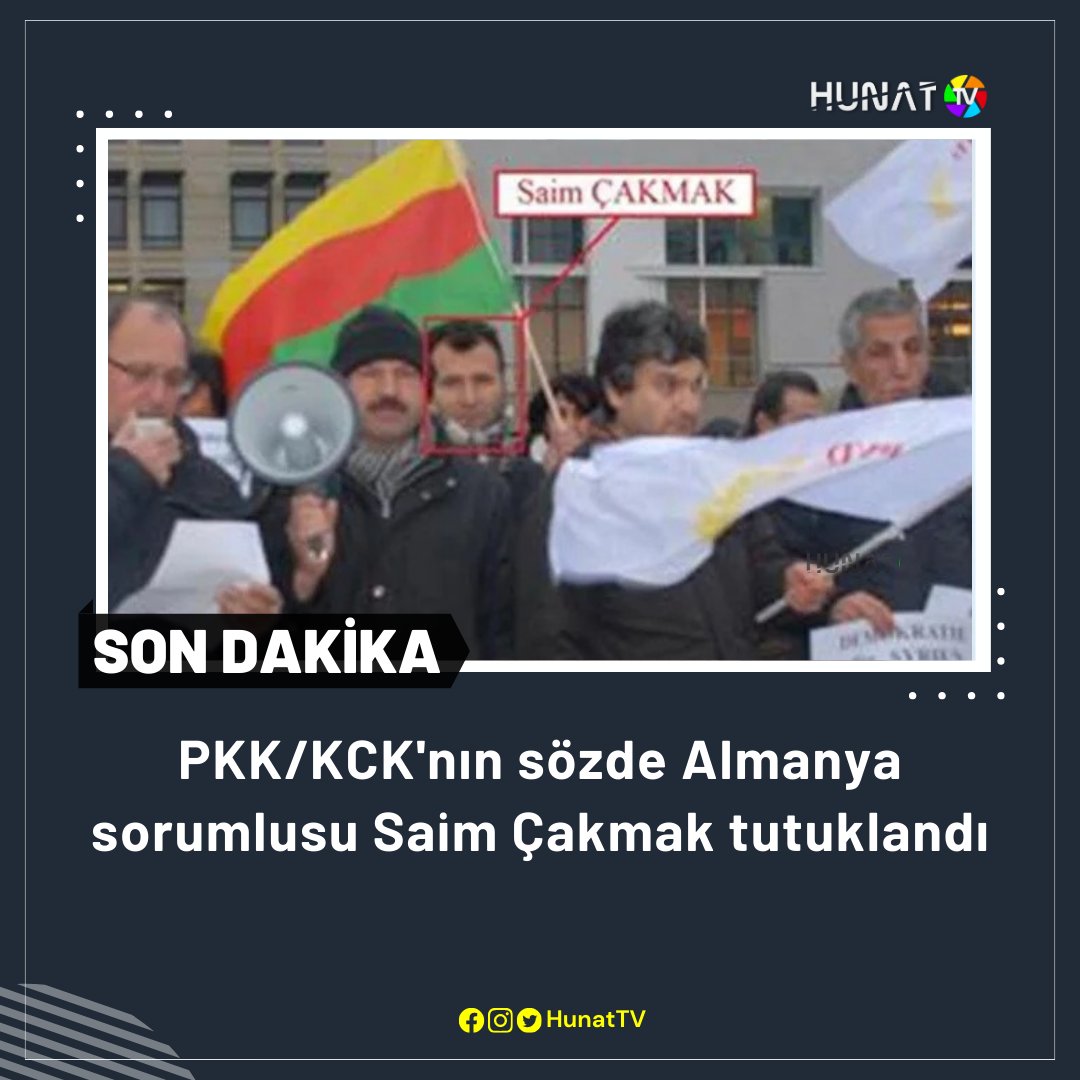 MİT ve İstanbul Emniyet Müdürlüğü’nün operasyonuyla İstanbul’da yakalanan PKK/KCK’nin Almanya yapılanması sözde sorumlularından Saim Çakmak tutuklanarak cezaevine gönderildi. #kayseri