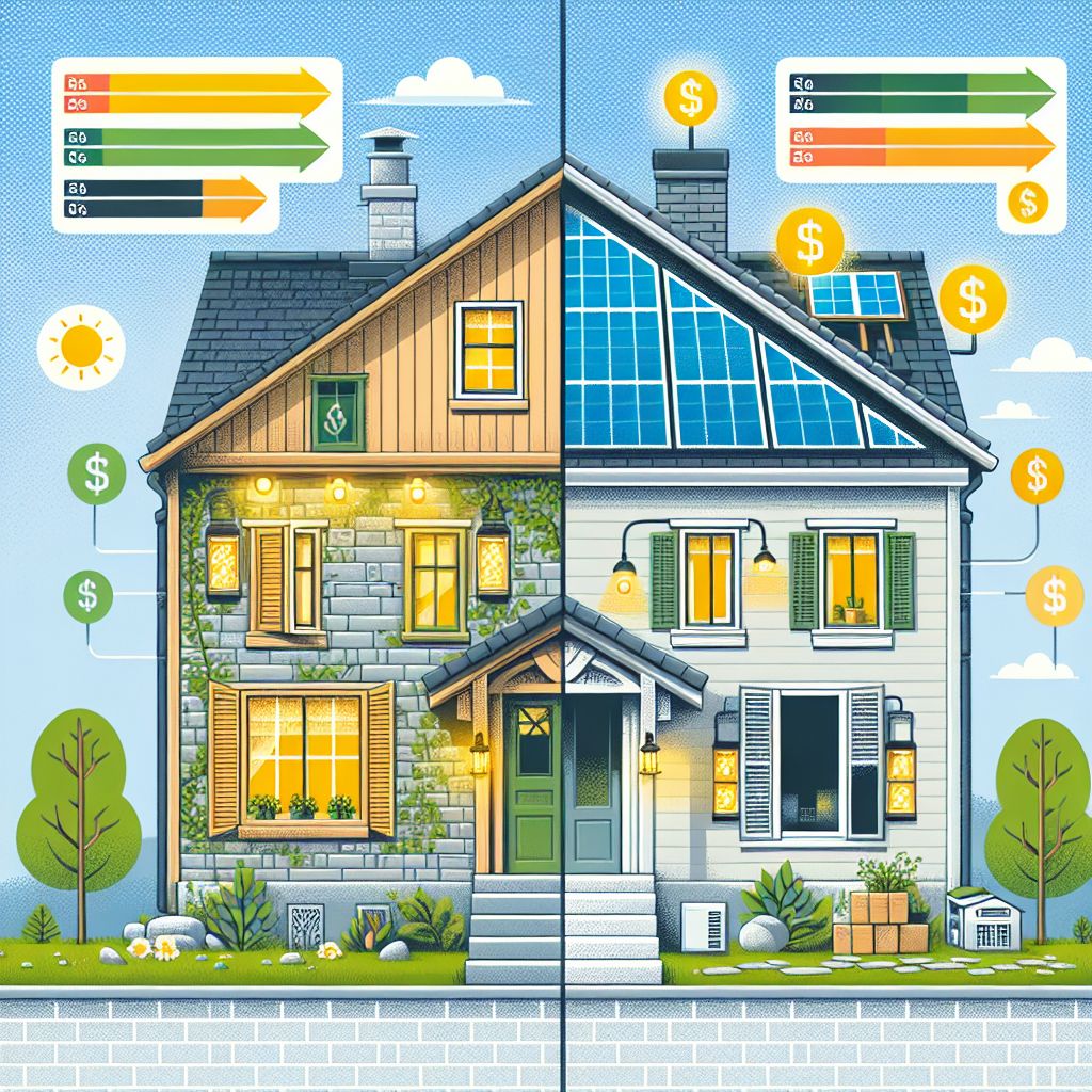 Discover how choosing energy-efficient upgrades for your construction loan project can not only save you money in the long run, but also increase the value of your home. #constructionloan #savemoney #energyefficient