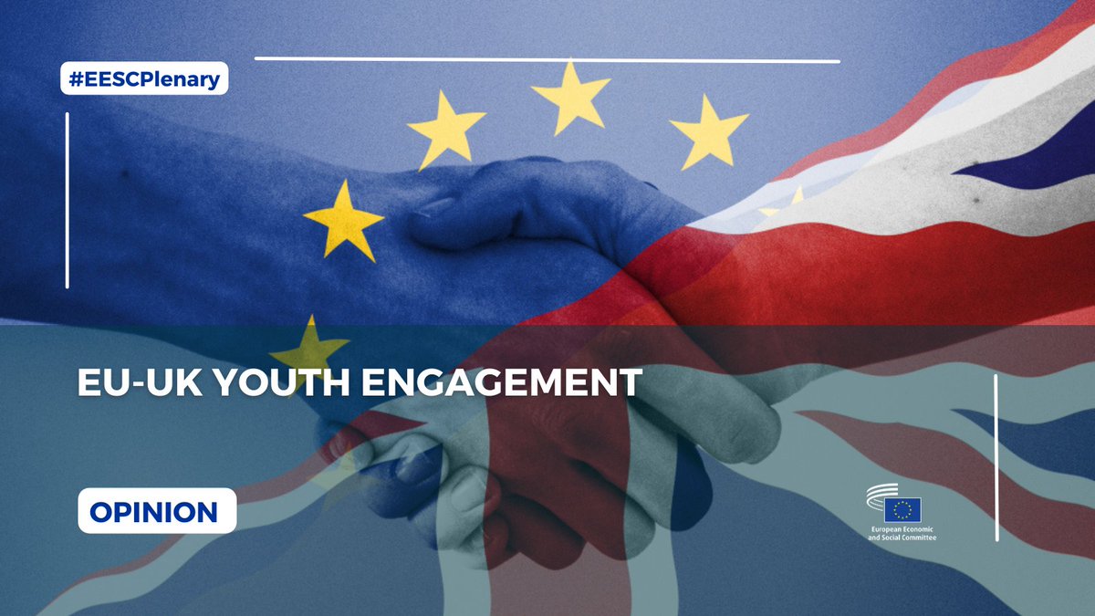 We explore ways of enhancing 🇪🇺🇬🇧 #youth engagement, including: 👉 a proposal for a reciprocal youth mobility scheme; 👉 recommendations to address the particular issues and concerns of vulnerable groups of young people. Our opinion: europa.eu/!bRHRcQ #YouthTest @EESC_REX