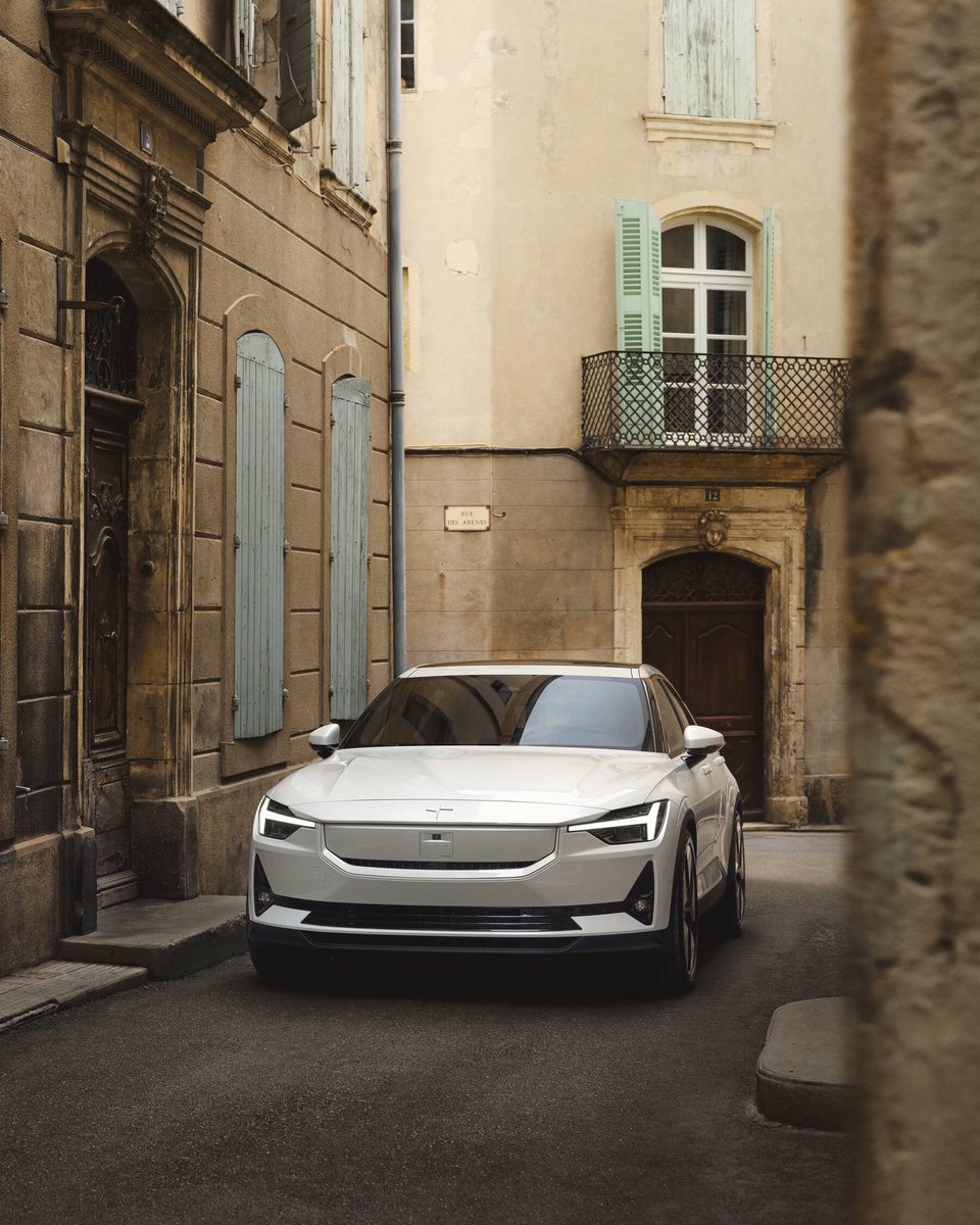 In a world of beige, stand out. 

#Polestar2