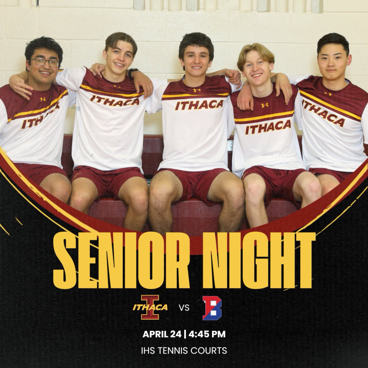 Congratulations to the Class of 2024! <a href="/TennisIthaca/">IthacaVarsityTennis</a>