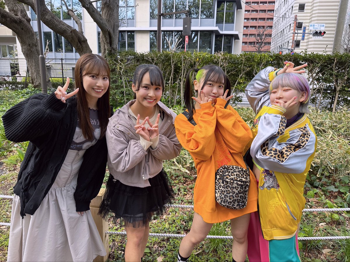 #週プロ 発売日！！ ゲットしてくれたかなぁ〜？🤭 ４人での撮影楽しすぎました💭✨ #tjpw