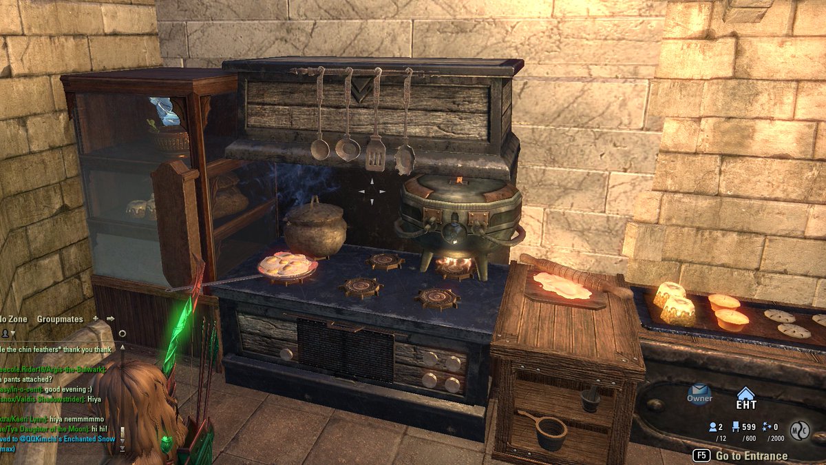 Kitchen by QQKimchi #elderscrollsonline #esohousing