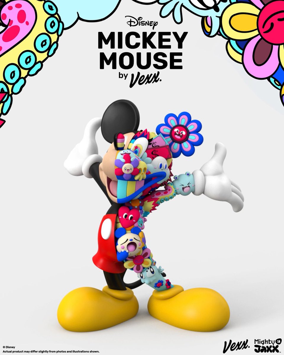 Mickey Mouse x Vexx is happening… This is one of those projects I’ll cherish for the rest of my life 🙏🏼🐭🎨