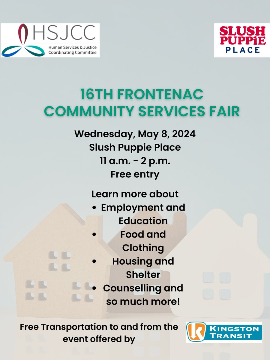 amhskfla's tweet photo. We are looking forward to another year at the #CommunityServicesFairYGK on Wednesday, May 8th, look for our table in the Social Services section and say hello! Don't forget...free transit to the event via @KingstonTransit #ygk #community #healthcare #mentalhealthweek https://t.co/lUDKI2byiP