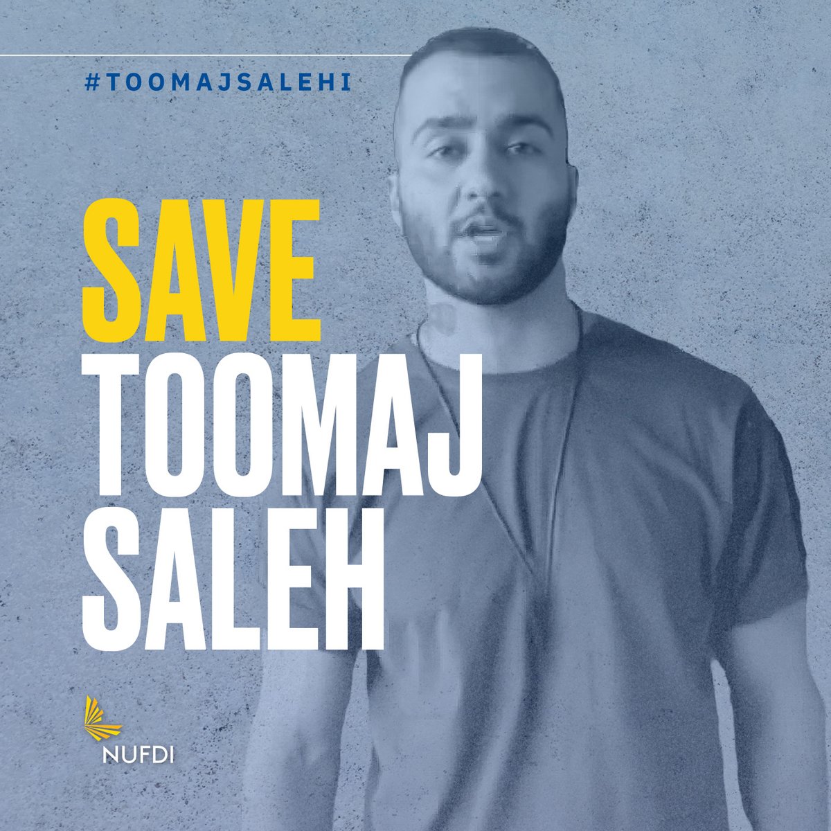 The Islamic Republic is threatening to murder dissident rapper, #ToomajSalehi. It is trying to scare the people of #Iran. He is facing execution for rapping against the Islamic Republic and the regime's lobbyists and propagandists in the West. Be his voice. #توماج_صالحی