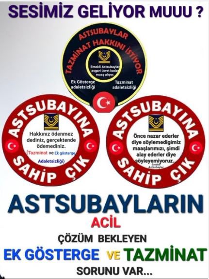 #AstsubaylarHakMücadelesinde Subay sadece yönetici ve statü olarak üsttedir, Astsubay, hem yönetici hemde işi yapandır. Kıymetli olan fakat kıymeti bilinmeyen Astsubaydır. Aynı yıl üzerinden emekli olan Astsubayın emekli subayın maaşından yaklaşık 2 katı az olması kabul edilemez