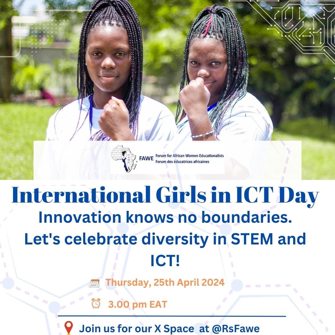 Girls Can Code. Girls Can Lead. Let's Show the World! 💻 Join our X Space tomorrow via the link below: x.com/i/spaces/1zqkv… #Educate2Elevate #GirlsinICT