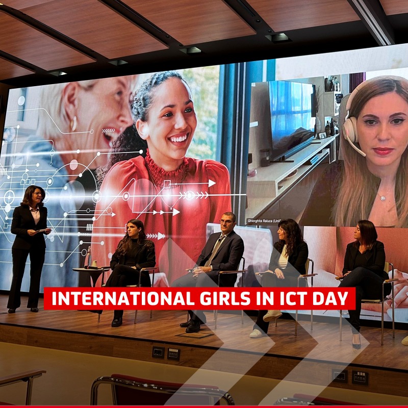 Today we celebrate International #GirlsinICT Day. To mark the day our #Digital team held a special panel session exploring the leadership qualities that play such a critical role in helping women to progress and succeed in their careers. #UniCredit