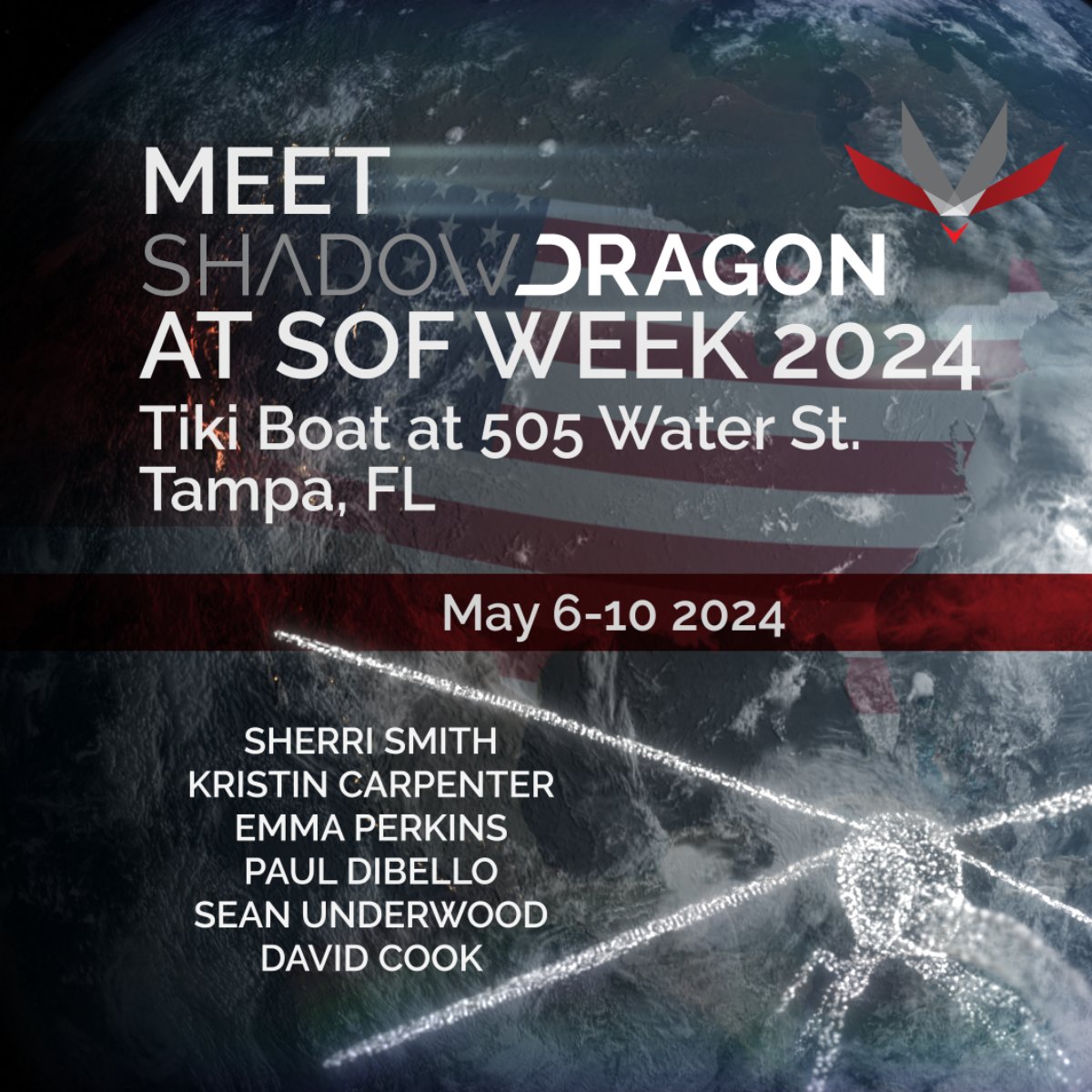 ShadowDragonIO's tweet photo. #SOFWeek is fast approaching. Come see ShadowDragon's new #Horizon #OSINT Platform and the power of combining #SocialNet to fuel your investigations. 

Find us at 505 Water St. set up on a Tiki Boat. Reach out to schedule a demo or one-on-one meeting with us: https://t.co/a7OFOBuMMg