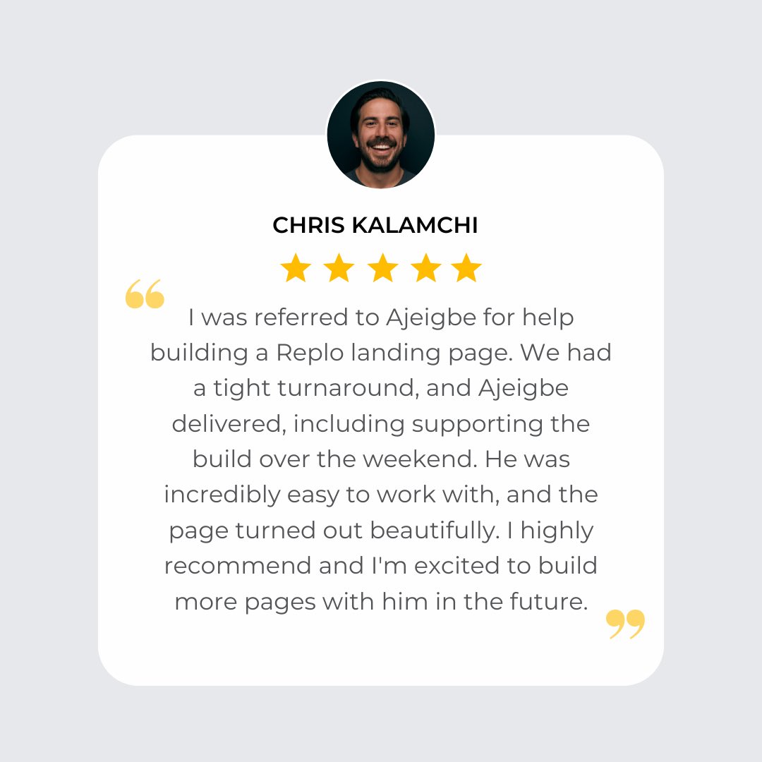 Check out this Review @ckalamchi of @birthdateco 

Page design on @replohq 

#replo #landingpage #shopify #ecommerce #storeowner