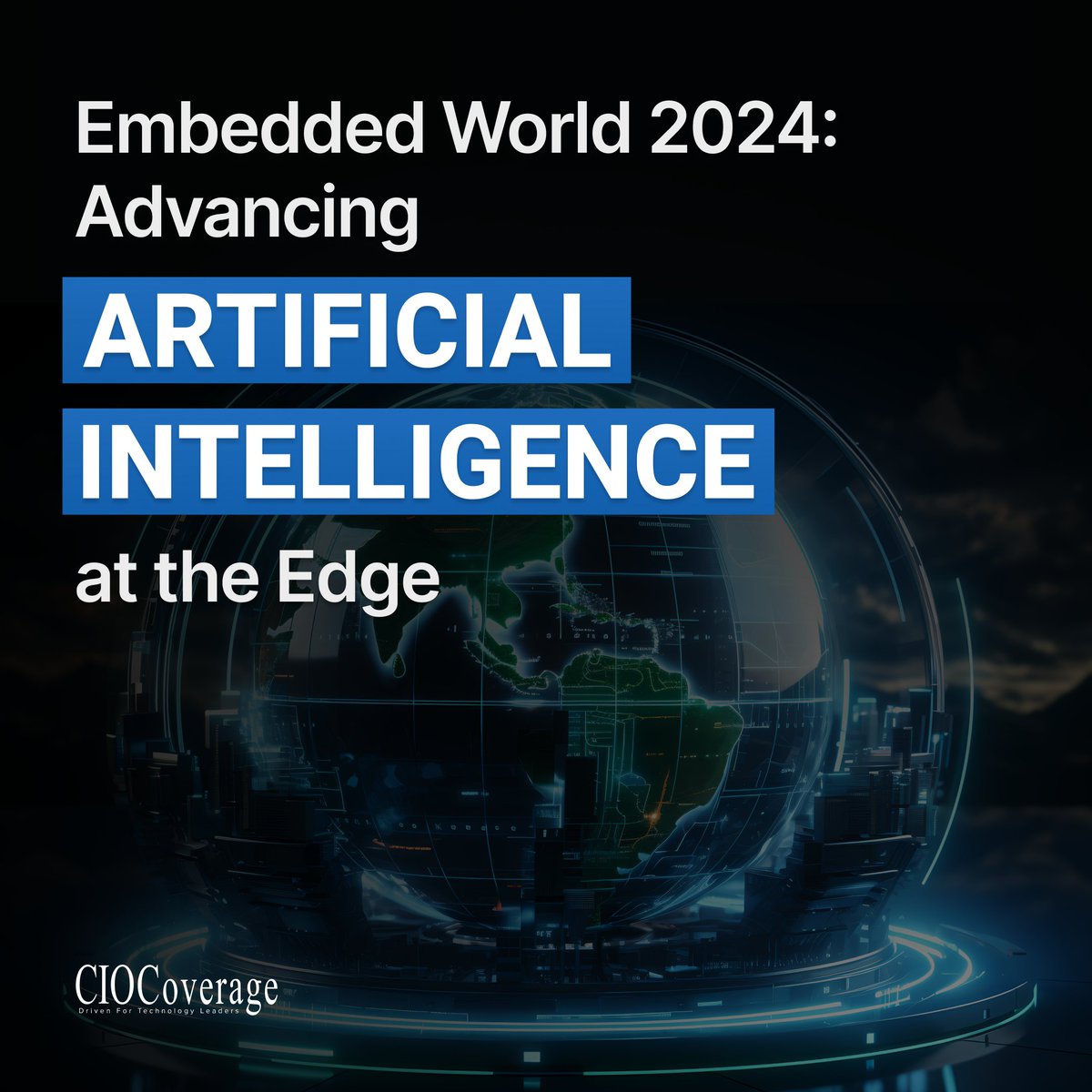 Embedded World 2024: Advancing AI at the Edge.

Learn more: ciocoverage.com/embedded-world…

#ciocoverage #EmbeddedWorld2024 #AIattheEdge #EdgeComputing #IoT #AI #TechAdvancements #EmbeddedSystems #Innovation #AIInnovation #EdgeAI #TechConference