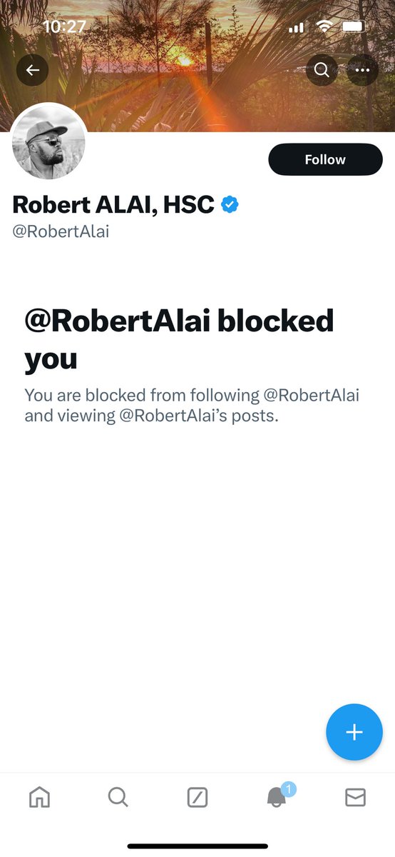 Kileleshwa MCA @RobertAlai has now BLOCKED me after I held him accountable. He’s truly a profile in courage!
