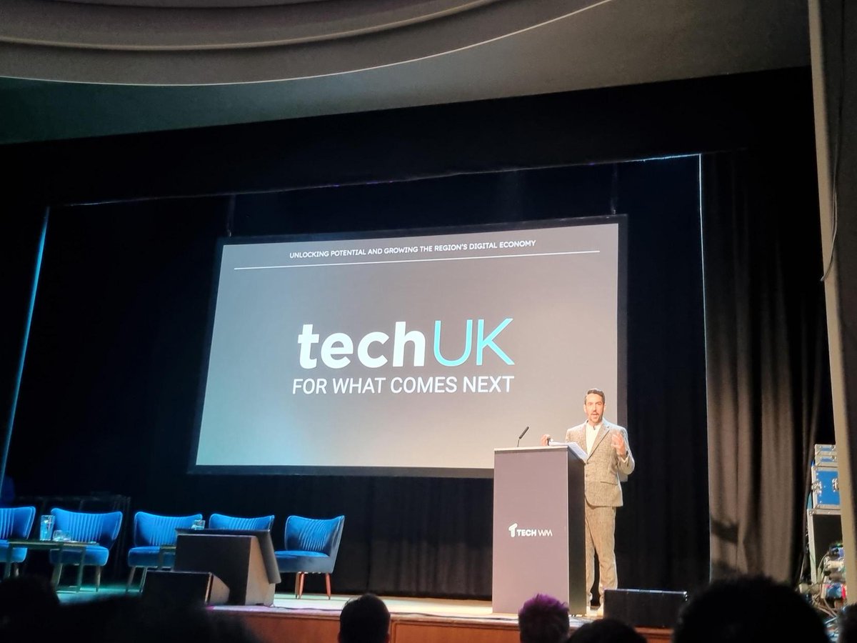 Exciting news! Today we are at the 3rd Annual West Midlands Tech Review as part of @uktechwk, where @yiannismaos just announced techUK x @TechWestMids strategic agreement 💥 Find out more here: techuk.org/resource/techu…