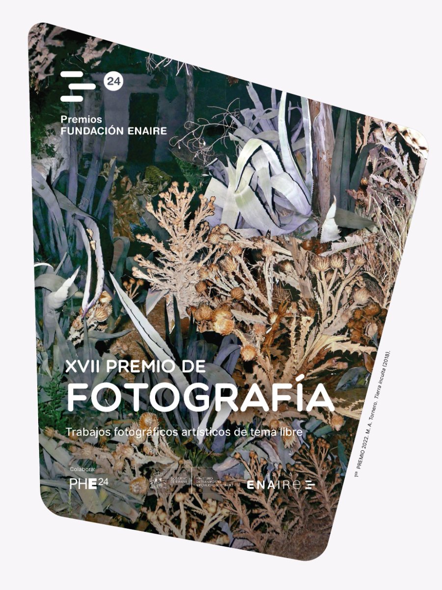 @photoespana @RJBOTANICO @ENAIRE @transportesgob ➡️ Esta muestra es un homenaje al talento y la creatividad en el arte de la fotografía, respaldado por el compromiso de la Fundación ENAIRE con la excelencia artística y la innovación visual.  Más info: bit.ly/49LhuHi ⁩ @ENAIRE @transportesgob @photoespana @la_fabrica