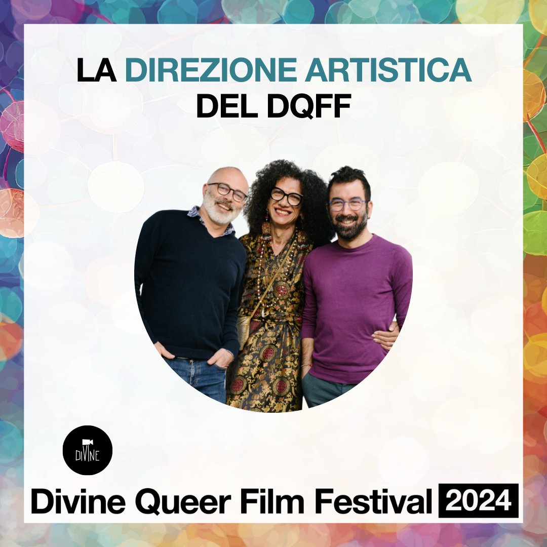 Oggi vi presentiamo le tre Divine che compongo la direzione del festival:
- Achille Schiavone 
- Murat Cinar 
- Veet Sandeh

#DQFF2024