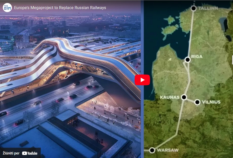 📢 @TheB1M, a worldwide leading construction video platform, has showcased the #RailBaltica project, providing a detailed look at the planning and construction process 👉youtube.com/watch?v=spQ4v0…