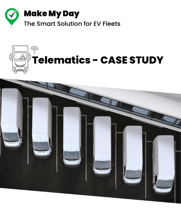 How @Make_My_Day_App #Technology Supercharges #Telematics for EV Fleets? - A #CaseStudy! We partnered with a leading telematics provider to empower them to provide #EVdrivers with #OptimizedRoutes, #ReducedCosts, and #SustainableOperations.