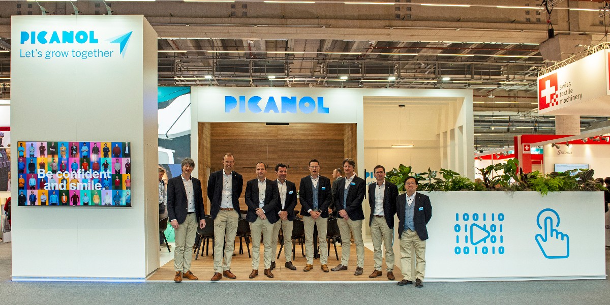 picanolnv's tweet image. Our Picanol team on the second day of Techtextil in Frankfurt (Germany), where we are showcasing our latest technologies for technical textiles. Join us until April 26, 2024, in Hall 12.0 at Booth C01. We’re excited to engage with you! #picanol #letsgrowtogether #Techtextil2024