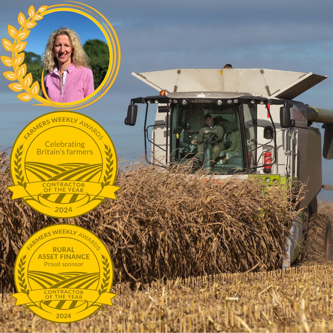 Jill will be judging the Contractor of the Year Category in the Farmers Weekly Awards again this year. If you haven't already done it, it's time to submit your entries & applications fwi.co.uk/ms/events/farm… #AgTwitter #FWAwards @FarmersWeekly #Farming #Agriculture #Agribusiness
