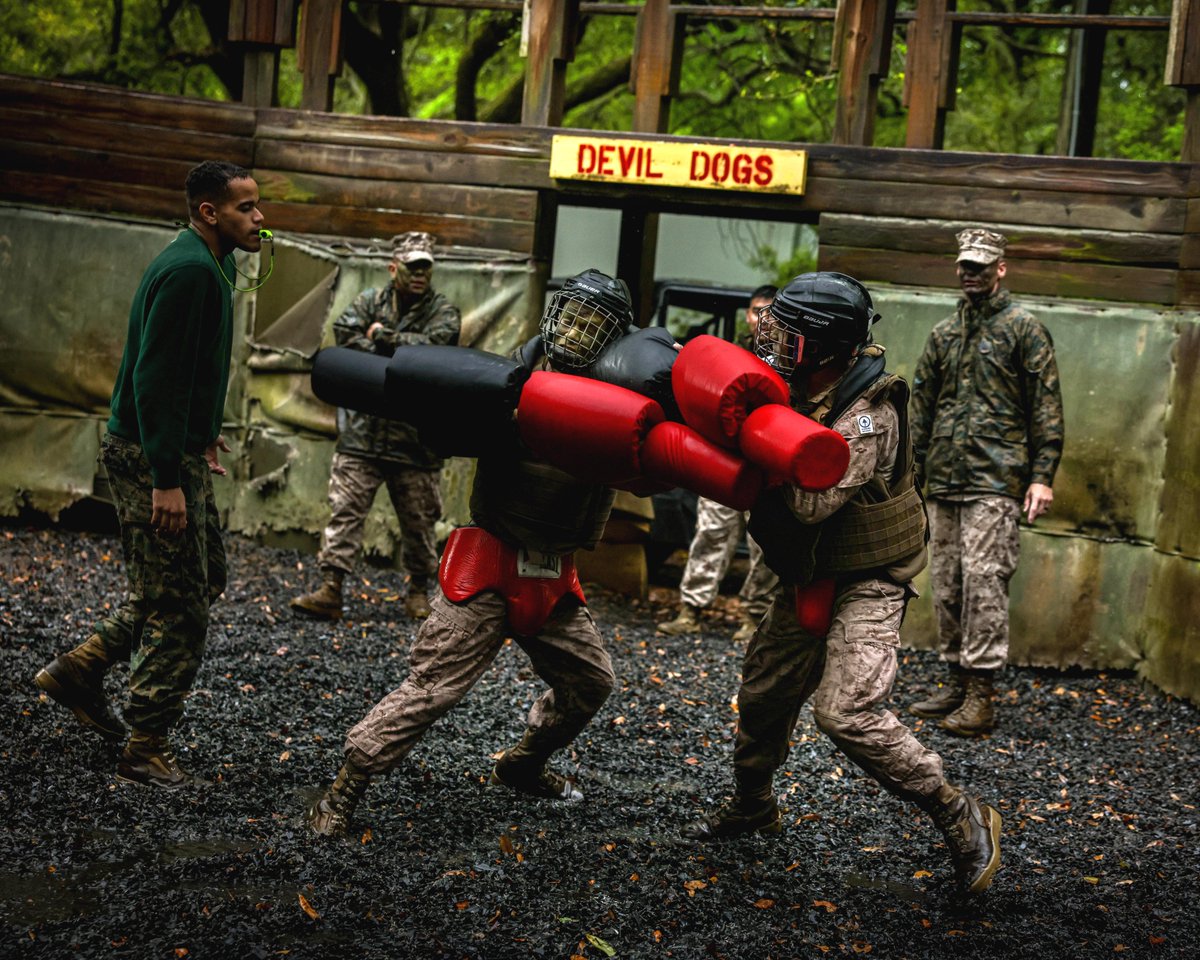 With the fighting spirit that has propelled them thus far, recruits move on to the final challenges they must face to become Marines during the 54-hour day and night test of endurance, the Crucible.