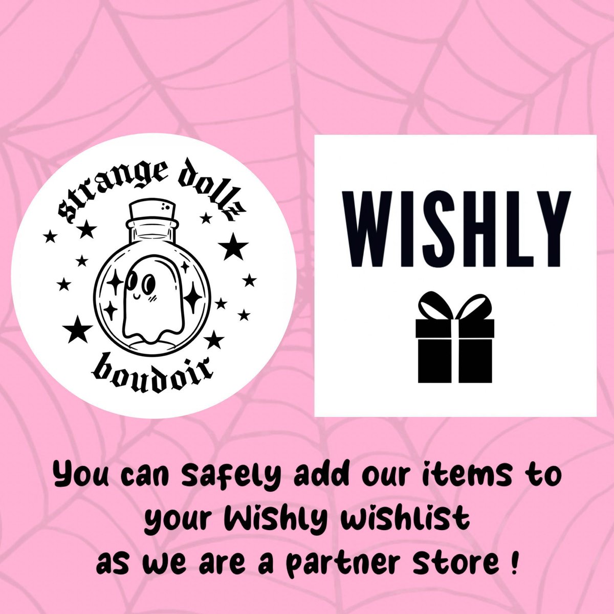 ✨ Hello content creators ! We are now partnered with Wishly ! You can safely add our items to your wishlist here : wish.ly/brands/strange… 🎁 >>> Our catalog will be updated weekly ! #wishlist #ContentCreator #kawaii #goth #vampire #sw #fansly #findom #paypig #goddess