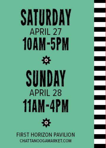 RunsOnPizza's tweet photo. ~ This Weekend (04/27-04/28)~ Join us in celebrating the kick off of another Foodtruck’n Season at the Opening Weekend of the Chattanooga Market! https://t.co/n1DKcGwHPS