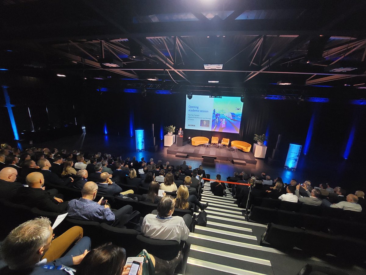 Agorianl's tweet photo. Today, #BSDI is hosting the event #SecuringTheCastle 🔒 at #InfopolXpo112, marking the launch of the "Security, Technology &amp; Innovation Ecosystem" (STIE). The event was just kicked off by the Deputy Prime Minister and Minister of Justice,
@PaulVanTigchelt. @bombekeChris https://t.co/vDT88YxhOz