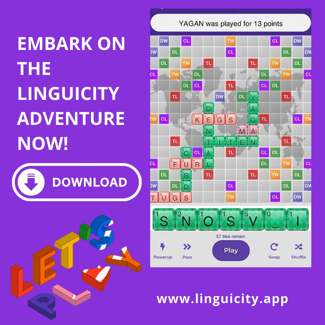 It's time to play, learn, and connect – your multilingual journey awaits.

Play now! 

onelink.to/q8rwxy

#LanguageLearning #WordGames #Multilingual #GameNight #Spelling #CognitiveSkills #StrategyGames