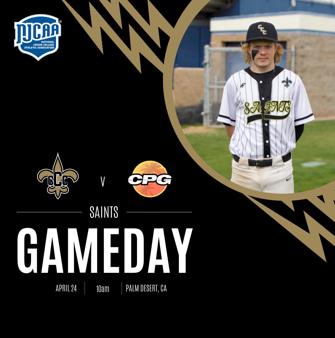 Gameday.

🆚| California Post Grad
⏰| 10am
📍| Palm Desert, CA

#VamoVamo | #Familia