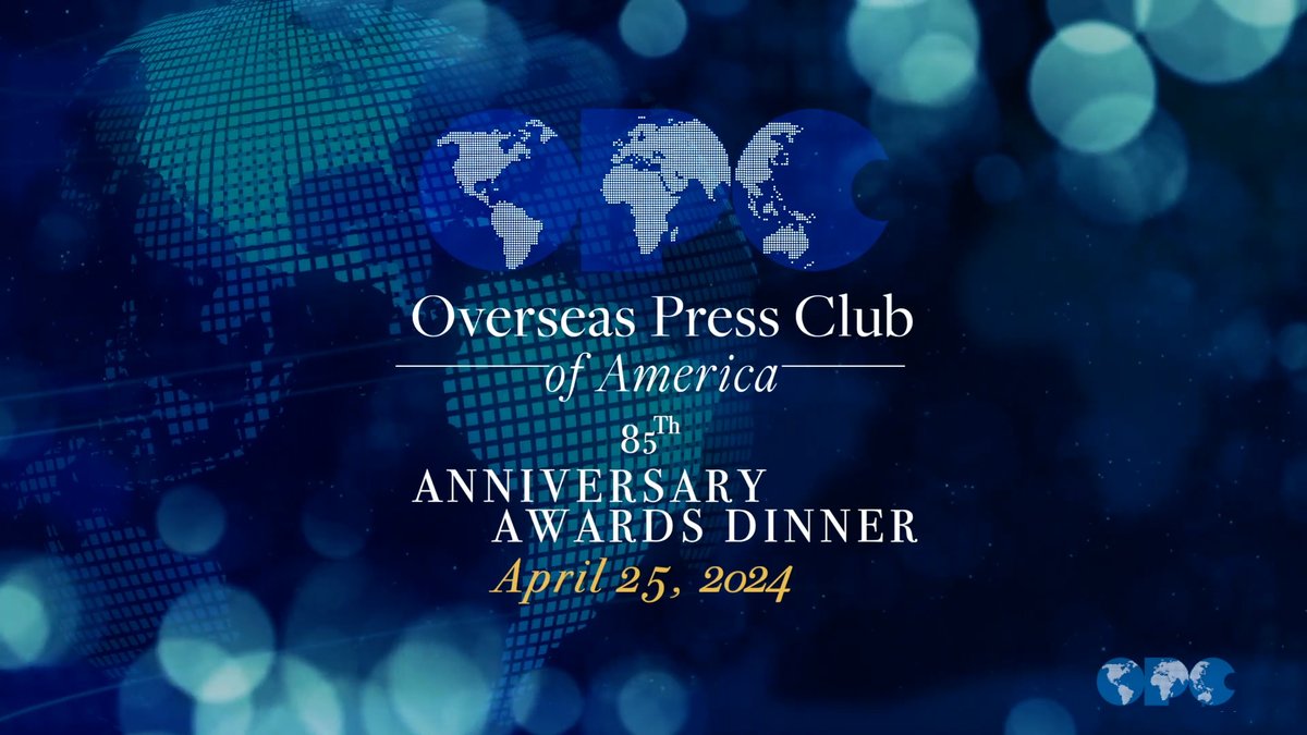 Not able to attend the OPC's 85th Annual Awards Dinner in person tomorrow? Join the celebration online by watching our livestream starting at 7pm ET, on April 25, here: opcofamerica.org/Eventposts/ann… #OPCAwards85