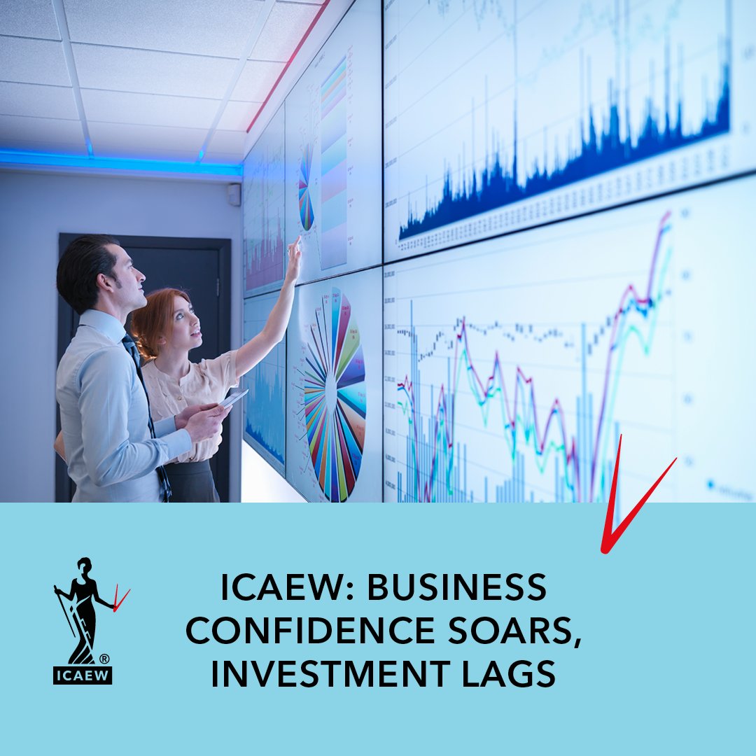 ICAEW's latest Business Confidence Monitor finds UK business confidence has more than tripled, but sluggish investment points to ongoing economic challenges. Find out more here: ow.ly/Qh8o50RmZnO #icaewDaily #BCM