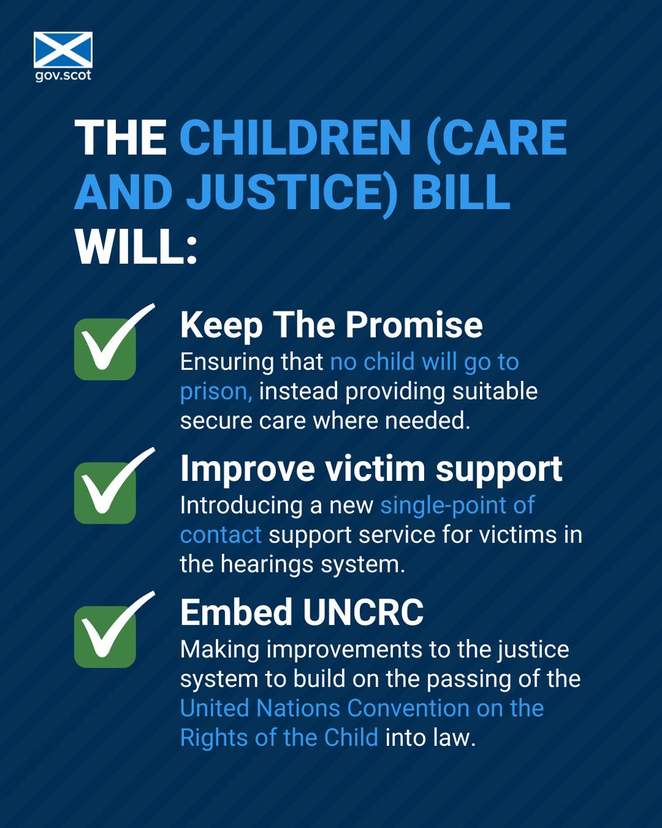 At @ScotParl today, amendments to the Children (Care and Justice) Bill are being debated. It follows extensive work with the @SP_ECYP during Stage 1 and Stage 2 of the Bill.