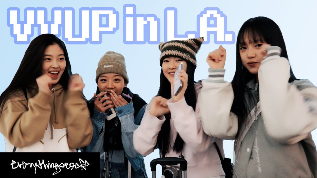 [VVlog] VVUP(비비업) in L.A. #1 | 우리 첫 뮤직비디오 찍으러 가요!🎬🎥

🔗youtu.be/8leCwV4mQFw 

#VVUP #비비업 #DooDoomChit #두둠칫 #LockedOn #락던