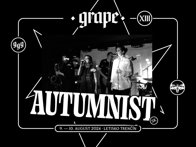 🐈‍⬛ AUTUMNIST 🐈‍⬛ 👉 grapefestival.sk/kupit-listky