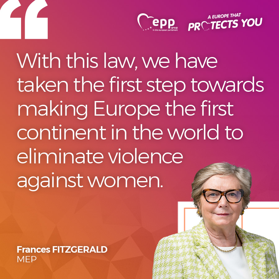 The EPP Group has spearheaded efforts to tackle violence against women and domestic violence across the continent. Today, MEPs will vote on groundbreaking EU legislation to combat these heinous crimes! More from @FitzgeraldFrncs: epp.group/vyor4bn7 #EndVAWG