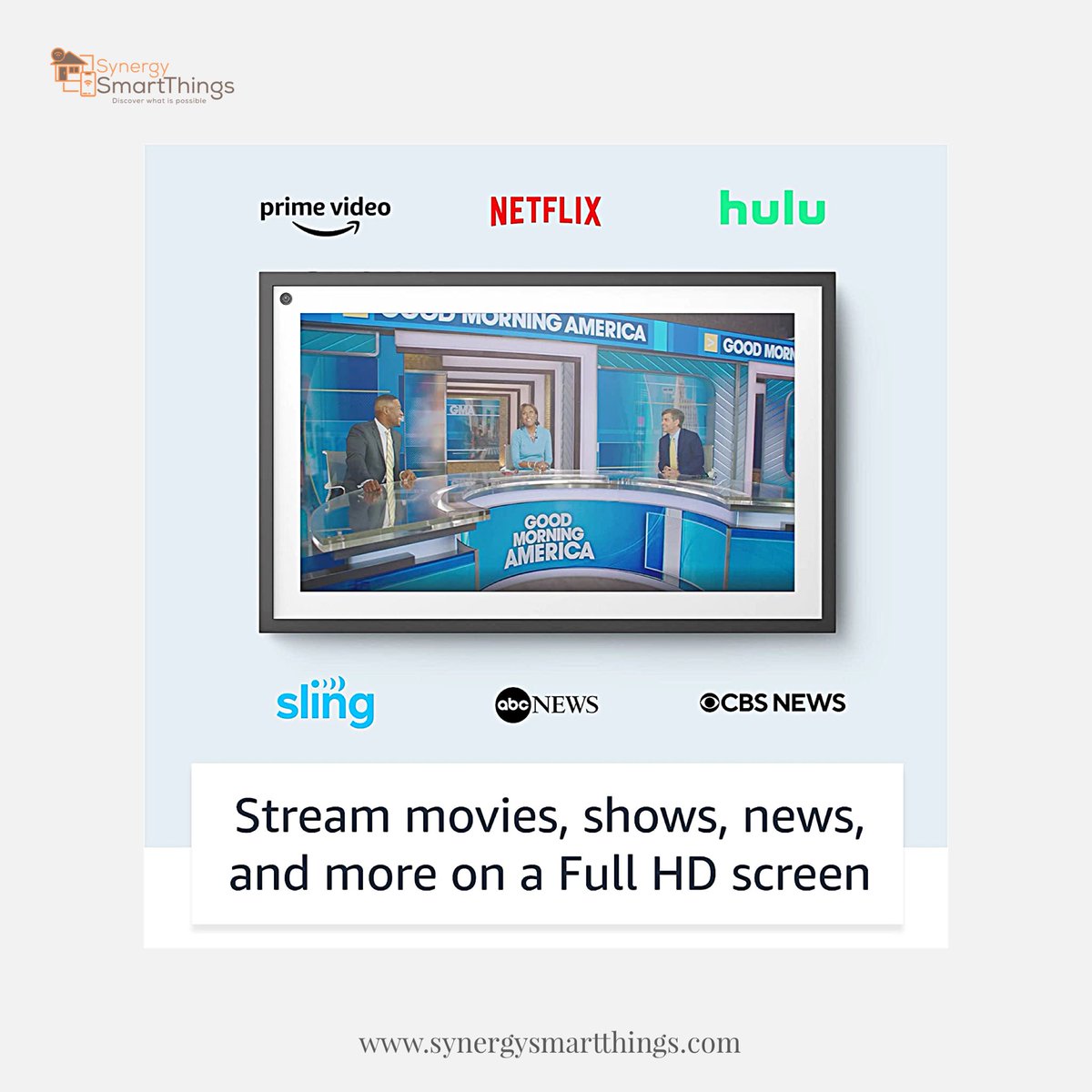 SmartThingsNG's tweet image. Yes! Possible with the Echo Show 15! Contact us to make others for yours!

.
.
.

#echoshow15 #smarthome #smartdevices #synergysmartthings #movies #netflix #smartliving