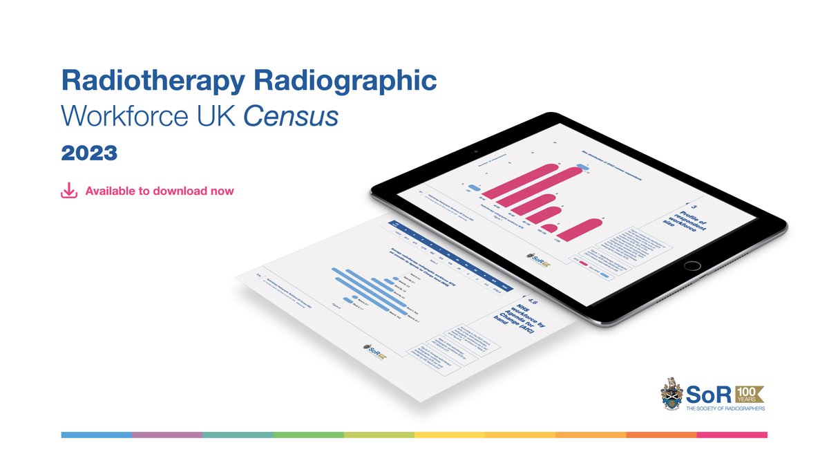 Access the findings from our 2023 Radiotherapy Radiographic Workforce UK Census to see a breakdown of the current workforce’s size, structure, and vacancy rates compared to data from previous years 👇 bit.ly/3Jvwgr0