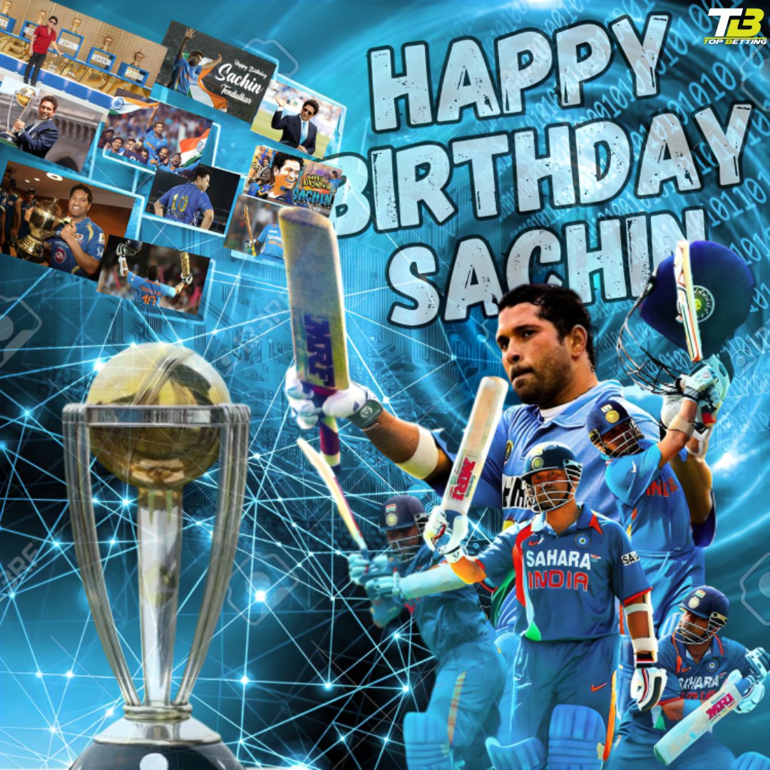 Celebrating an icon whose legacy shaped the sport we all cherish and watch today 💛

Happy birthday, legend! 🎂🥳
#sachintendulkar #cricket