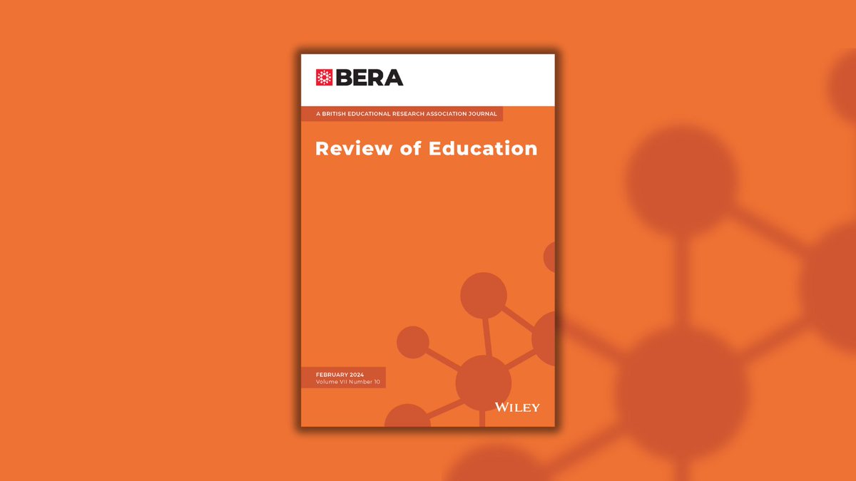 📚 New issue of Review of Education @rev_of_edu Volume 12, Issue 1 April 2024 Find out more and read here: bera-journals.onlinelibrary.wiley.com/toc/20496613/2…