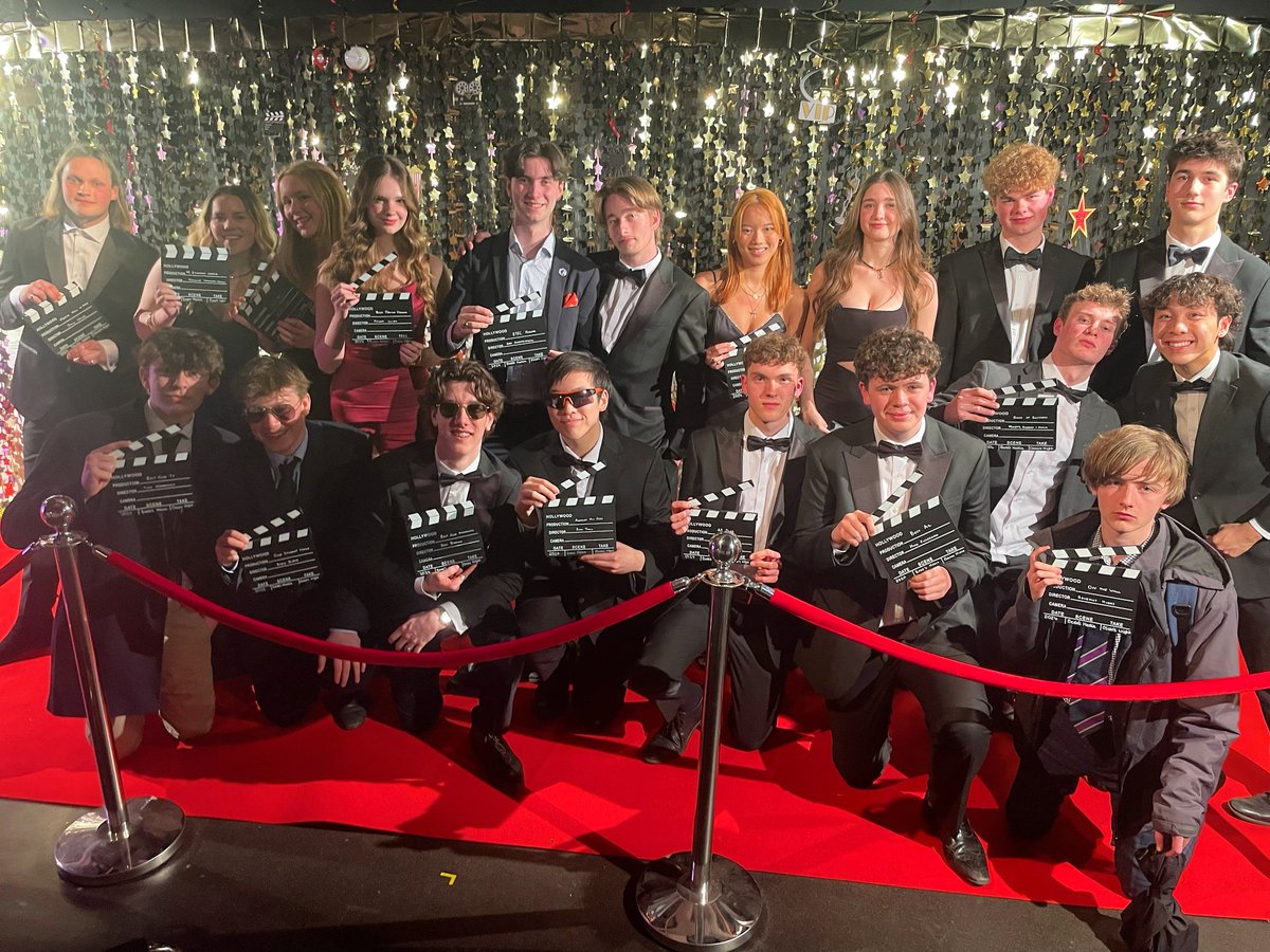 Last week, our Media Studies pupils gathered for Bede's Oscars Night! 🎬🌟

Pupils walked the red carpet, showcased their amazing work and some walked away award winners! It was an evening full of glitz, glamour and fun. Thank you to everyone involved.