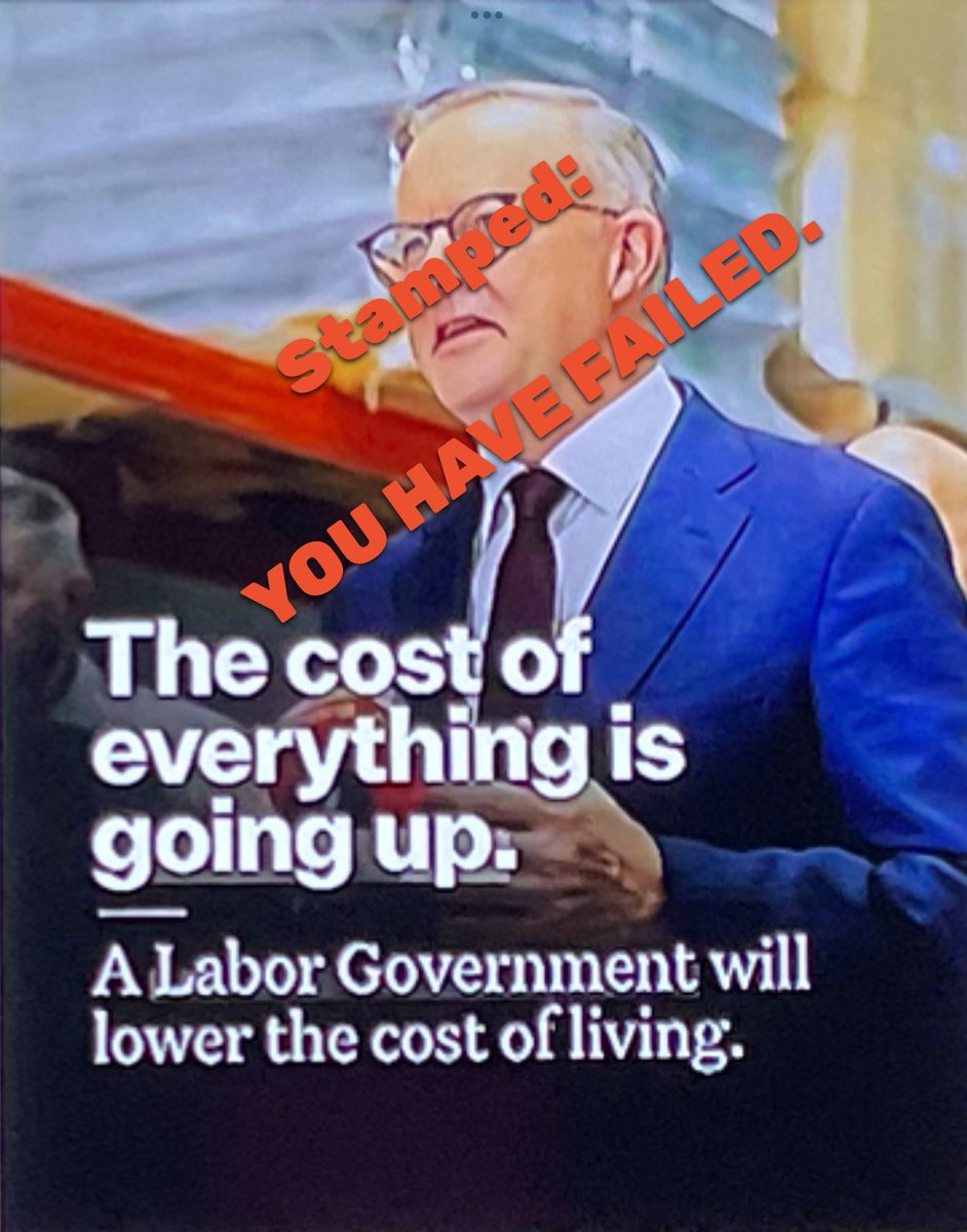 Today’s CPI Index data shows that inflation in Australia is too high, stubborn and homegrown. 

Australians are paying a high price for Labor’s economic mismanagement. 
 
Under Labor (since June 2022): 
•Food is up 10% 
•Housing is up 12%.
•Insurance is up 26%.…