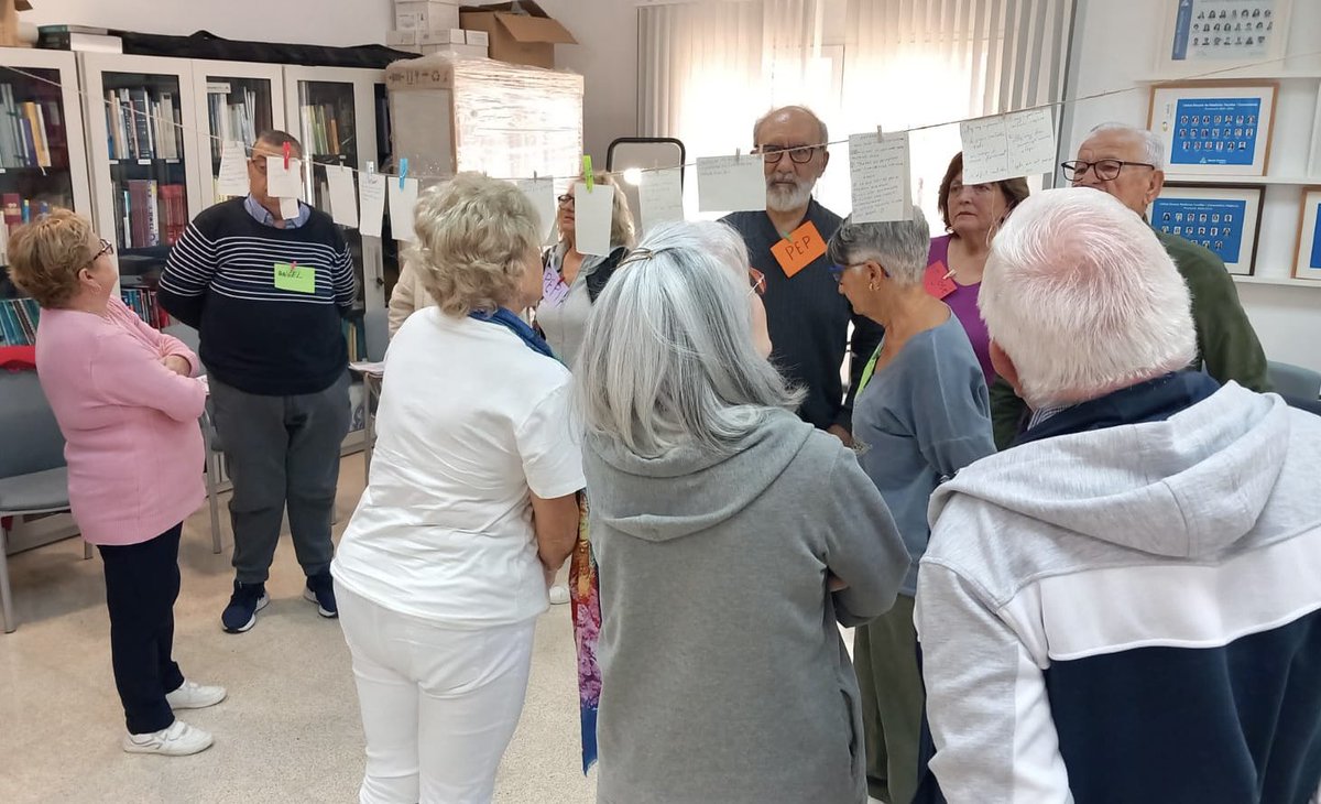Aprendre a escoltar el món afectiu facilita entrar en contacte amb el món que ens envolta, així com amb les necessitats internes i fer alguna cosa sobre aquest tema.
Taller per a persones cuidadores, CS La Vileta ❤️
Gràcies una setmana més!

#FeimSalutFaigSalut #PacientActiuib