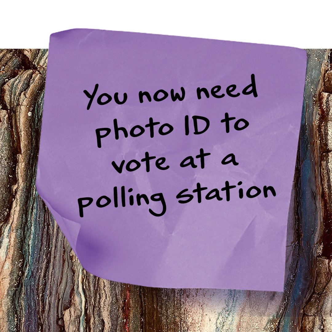 Today is the last day you can apply for free Voter ID for the upcoming election on 2nd May. Visit ow.ly/413g50RmTiH to find out more and apply before 5pm if you do not have any accepted Photo ID.