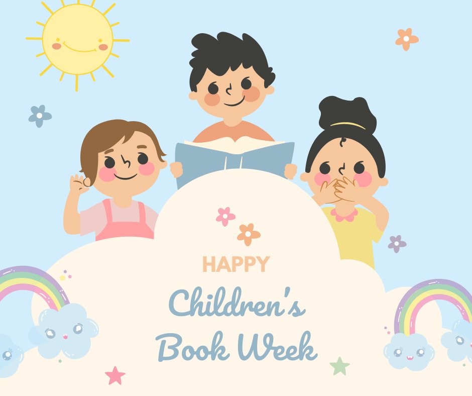 Easy Like Sunday Morning! ☕ We're always trying to encourage our younger borrowers to take up the pleasure of reading! This week is Children's Book Week, a perfect time to make that extra effort to share your love of books with the younger generations. #ChildrensBookWeek
