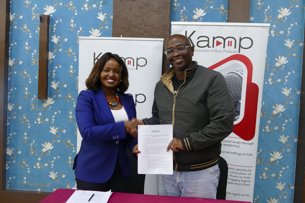 kampkenya's tweet image. Let&apos;s support Mr. Kanyottu and the Adhoc Committee as they shape the future of collective management in the music industry!

#Congratulations #KAMPAdhocCommittee #NewChairman #MusicIndustry
