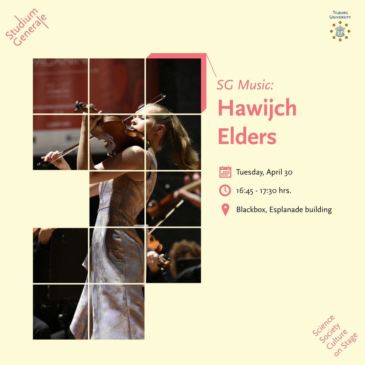 sgtilburg's tweet photo. Join us on April 30th for another afternoon concert! This time, the promising and prize-winning violist Hawijch Elders will perform works by Niccolò Paganini and others.

Free admission for everyone!

For more information, go to: https://t.co/dSBa80ihx0 https://t.co/SDMaGlShSD