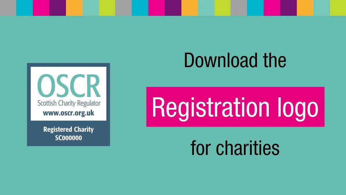 Displaying an official OSCR logo on your website, emails or publications is a great way to highlight your charitable status and increase public confidence in your charity. 👏 Download your personalised logo from our website now 👇 buff.ly/41HCACE